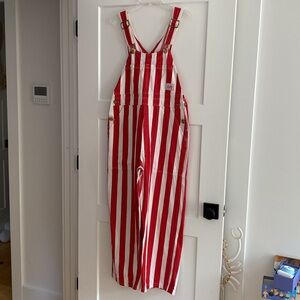 Big Bud overalls stripe